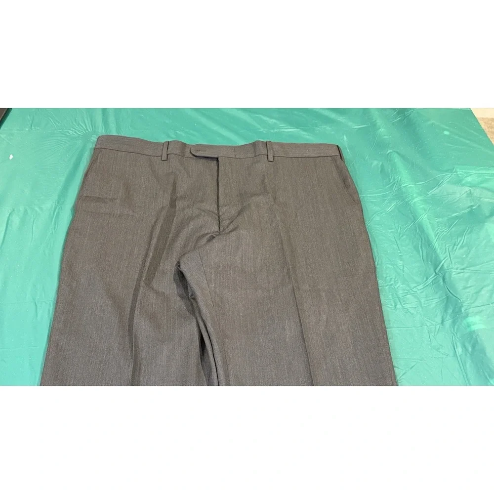 NWT Nordstrom JWN Mid Grey 100% Wool‎ Dress Pants 40W Traditional Fit